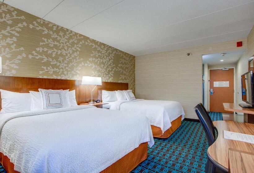 Номер Стандарт 2 Двуспальные Кровати, Fairfield Inn By Marriott Amesbury