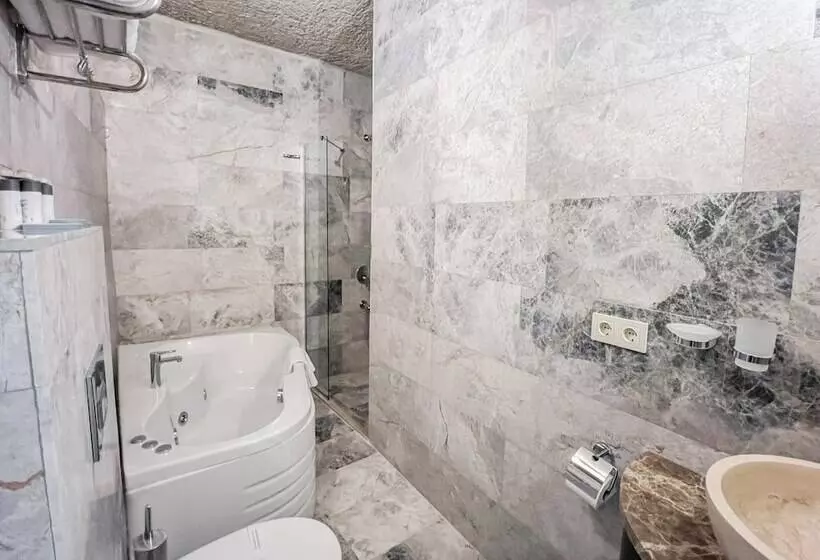 デラックスルーム, Cave Hotel Saksagan