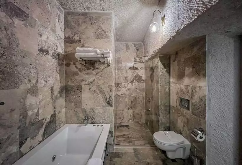 デラックスルーム, Cave Hotel Saksagan