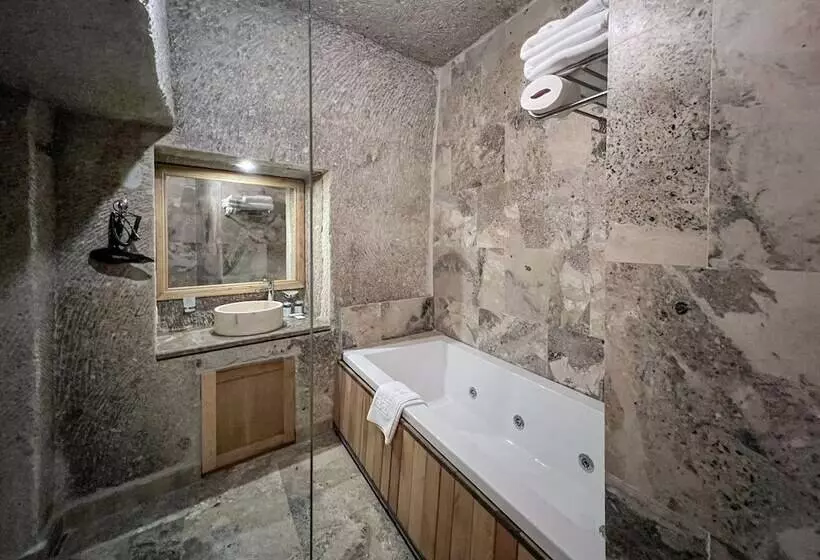 デラックスルーム, Cave Hotel Saksagan