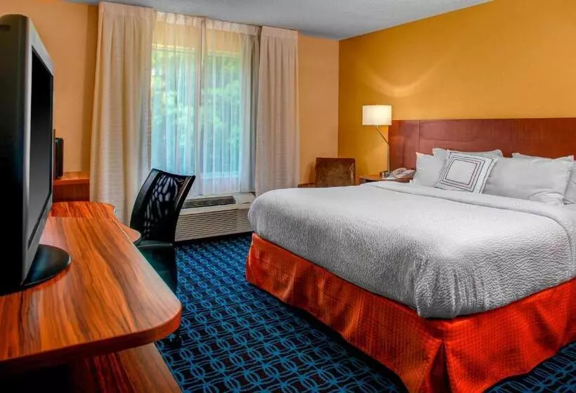 キングサイズベッドのスタンダードルーム, Fairfield Inn And Suites By Marriott Emporia I 95