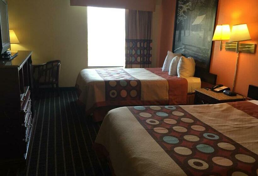 غرفه قياسيه سريرين مزدوجين, Super 8 By Wyndham Dandridge