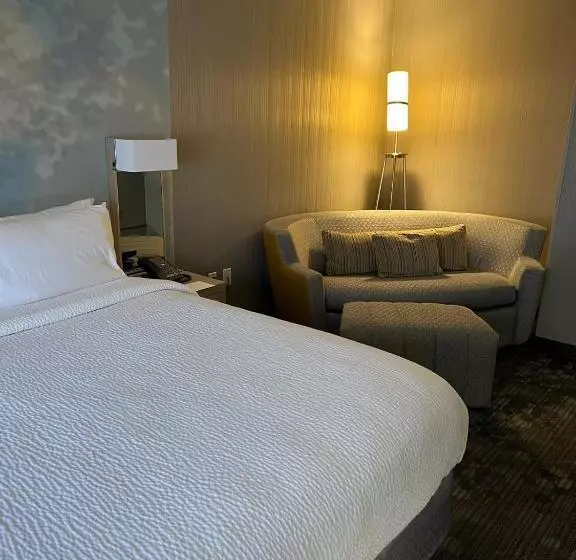 キングサイズベッドのデラックスルーム, Courtyard By Marriott Livermore