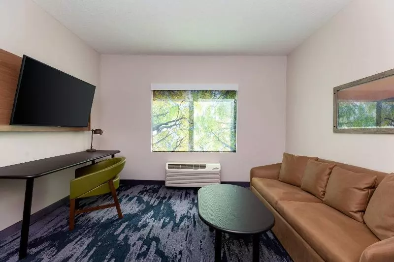 キングサイズベッドのスイートルーム, Fairfield Inn & Suites By Marriott Atlanta Stonecrest