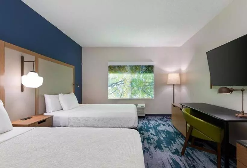 身障者適用スタンダードルーム, Fairfield Inn & Suites By Marriott Atlanta Stonecrest