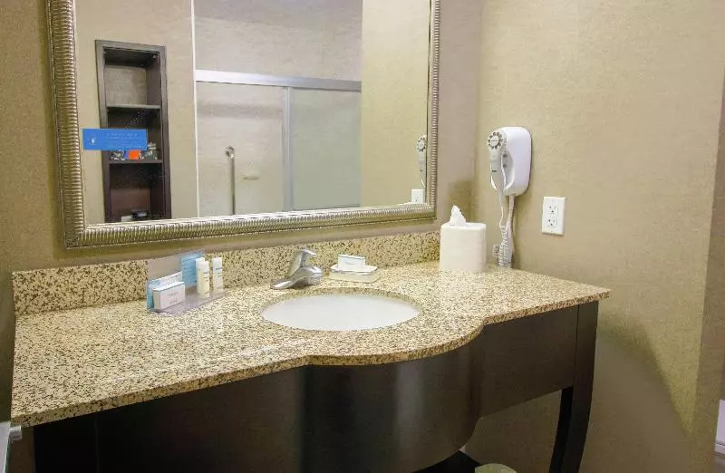 キングサイズベッドのスタンダードルーム, Hampton Inn & Suites By Hilton Flowery Branch Lake Lanier