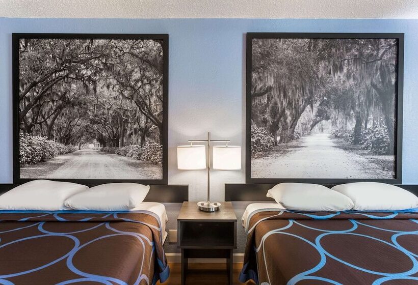 ２ダブルベッドのスタンダードルーム, Super 8 By Wyndham Hardeeville