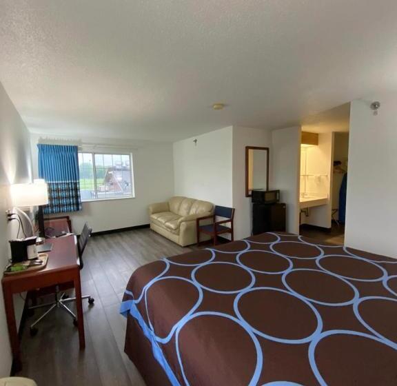 디럭스 스위트 킹 침대, Super 8 By Wyndham Ida Grove