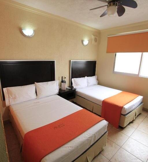 غرفه قياسيه سريرين مزدوجين, Estadio