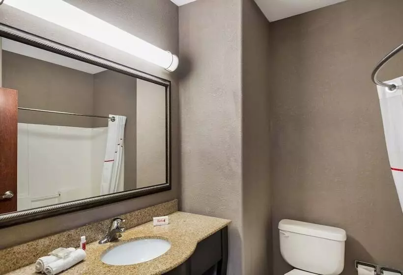 キングサイズベッドのスイートルーム, Red Roof Inn & Suites Bloomsburg   Mifflinville