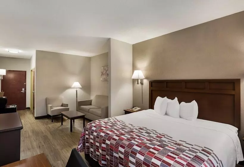 キングサイズベッドのスイートルーム, Red Roof Inn & Suites Bloomsburg   Mifflinville