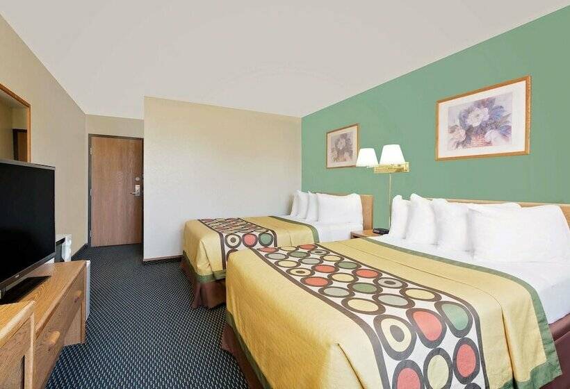 غرفه قياسيه سريرين مزدوجين, Super 8 By Wyndham Marshall