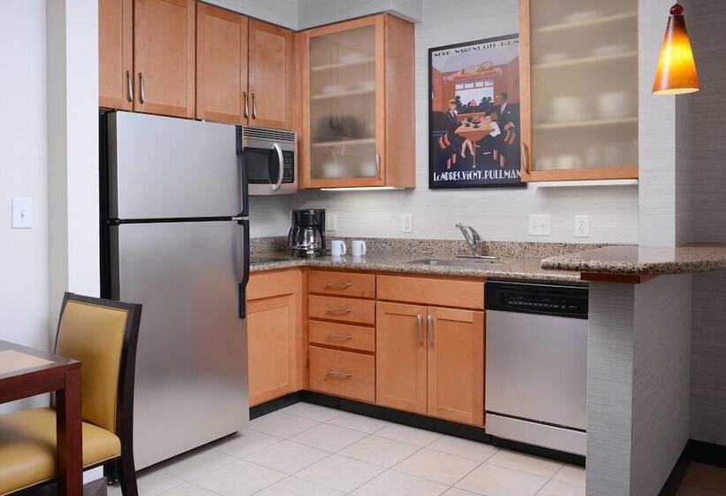 带2个卧室的套房, Residence Inn By Marriott Dallas Plano The Colony