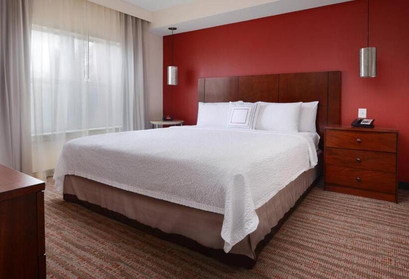 带大床的套房, Residence Inn By Marriott Dallas Plano The Colony