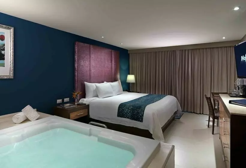 キングサイズベッドのデラックスルーム, Hard Rock Hotel Cancun   All Inclusive