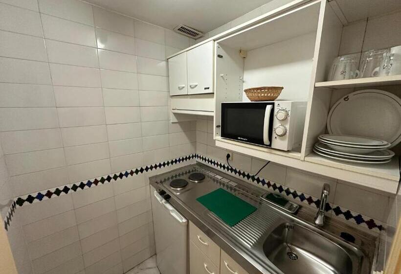 סטודיו סטנדרט עם מרפסת, Hospedium Hotel Apartamentos Simón Verde