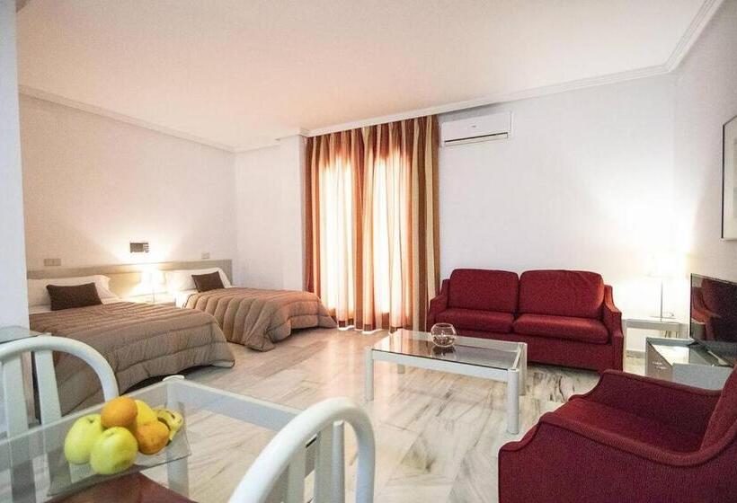 استودیو استاندارد با تراس, Hospedium Hotel Apartamentos Simón Verde