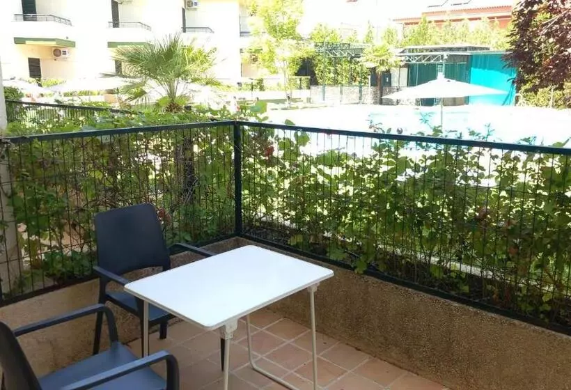 テラス付き１ベッドルームアパートメント, Hospedium Hotel Apartamentos Simón Verde
