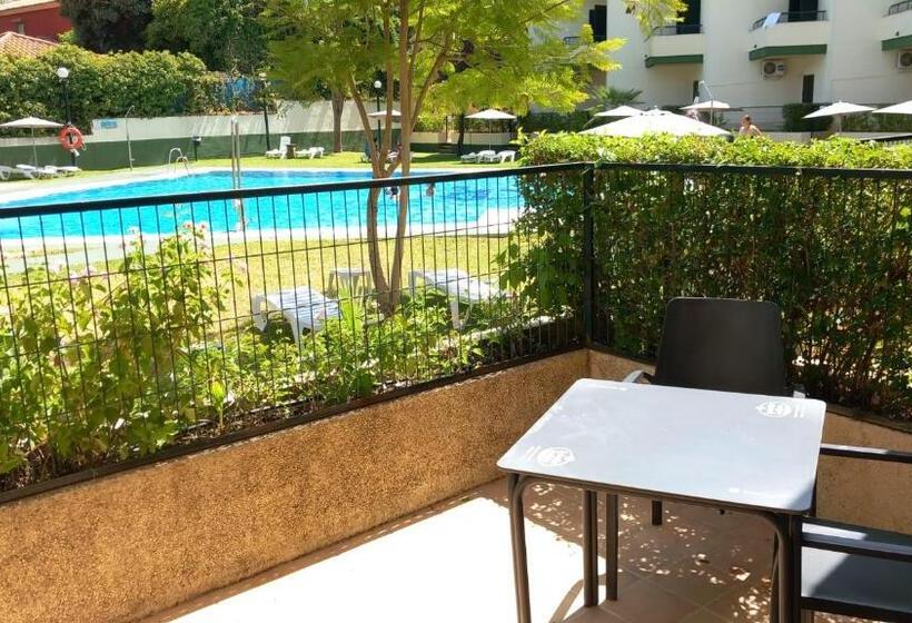 آپارتمان 1 خوابه با تراس, Hospedium Hotel Apartamentos Simón Verde