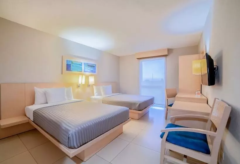 ２ダブルベッドのスタンダードルーム, City Express By Marriott Ciudad Del Carmen