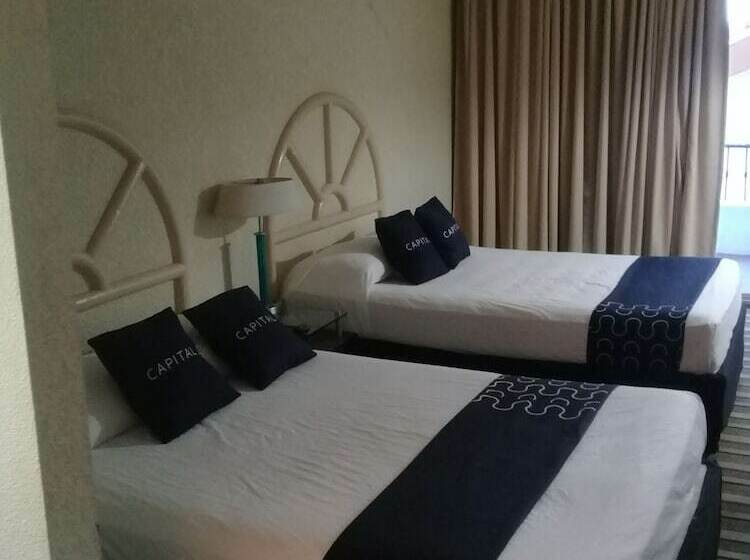 带2个双人床的标准工作室, Costa Ensenada