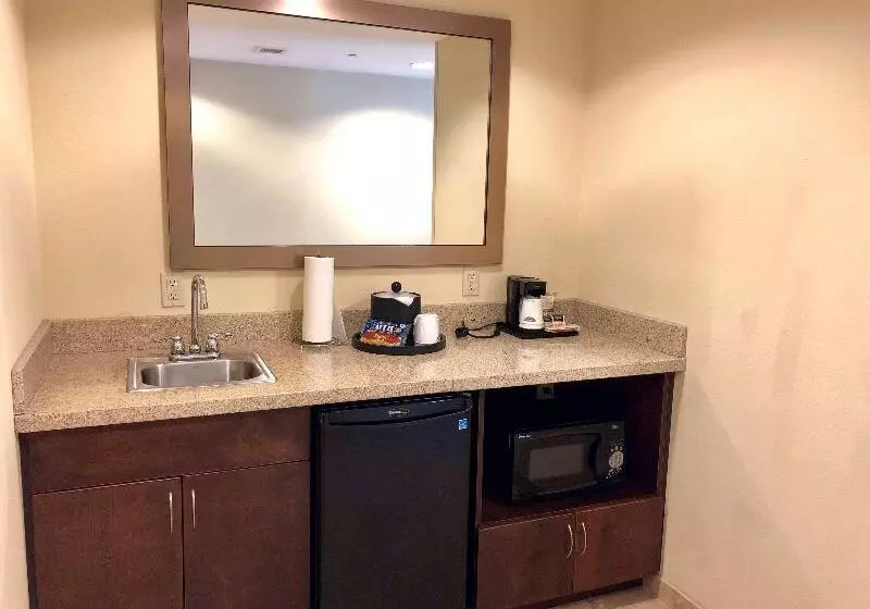 キングサイドベッドのスタンダードワンルーム, Hampton Inn & Suites Woodstock, Va