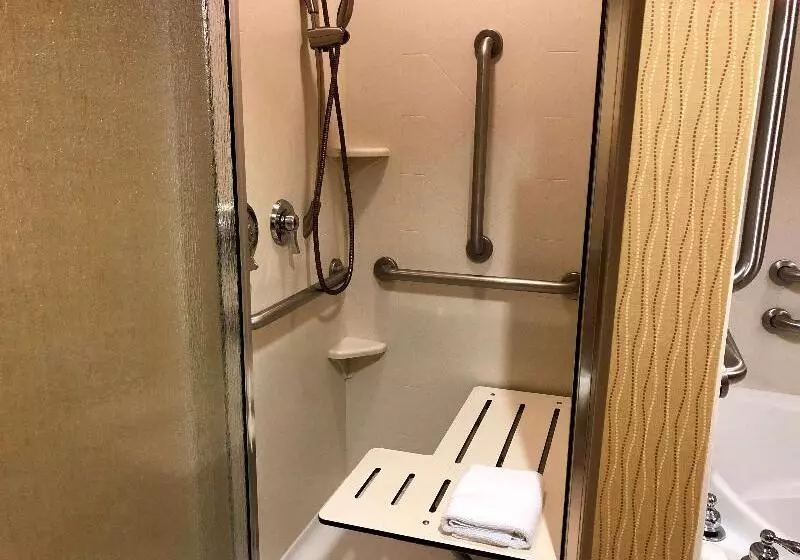 キングサイドベッドのスタンダードワンルーム, Hampton Inn & Suites Woodstock, Va