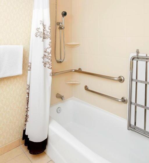 带大床的标准工作室, Residence Inn By Marriott San Antonio Six Flags At The Rim
