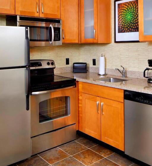 带大床的套房, Residence Inn By Marriott San Antonio Six Flags At The Rim