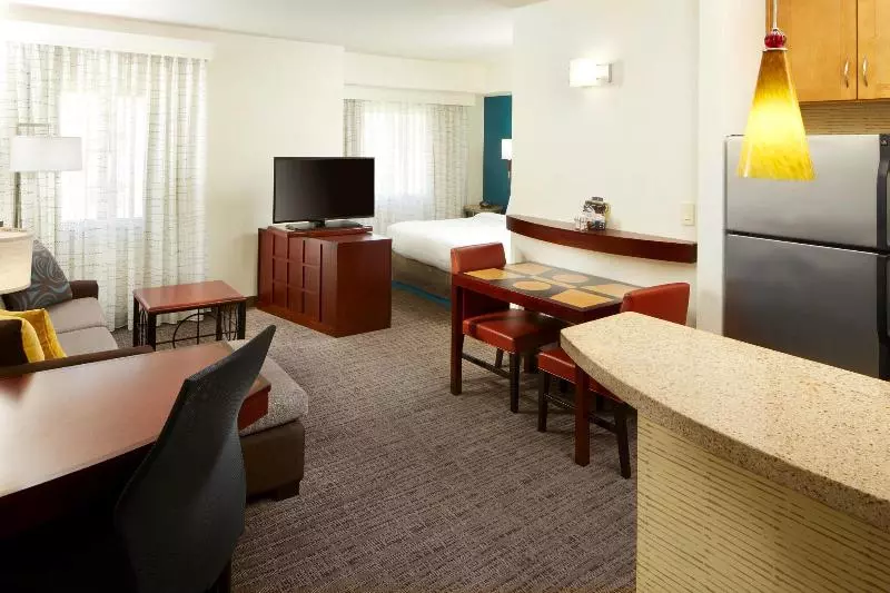 キングサイドベッドのスタンダードワンルーム, Residence Inn By Marriott San Antonio Six Flags At The Rim
