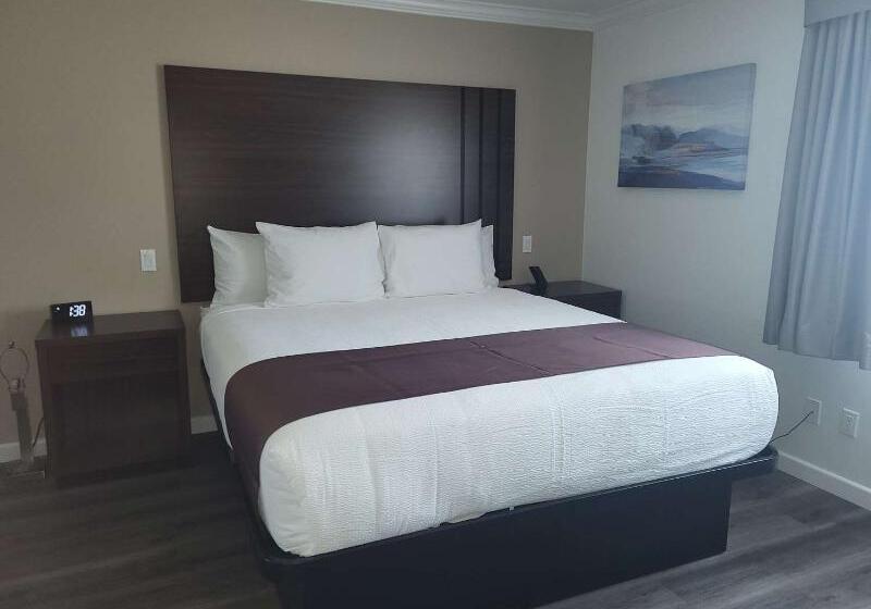 חדר סטנדרט עם מיטת קינג, Surestay Plus Hotel By Best Western Upland   Ontario North