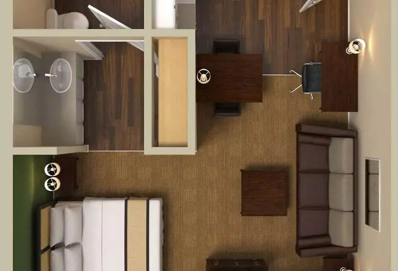 デラックススタジオ, Extended Stay America Select Suites   Jacksonville   Baymeadows