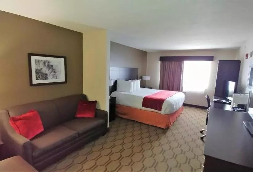 キングサイズベッドのスイートルーム, Best Western Palmyra Inn & Suites