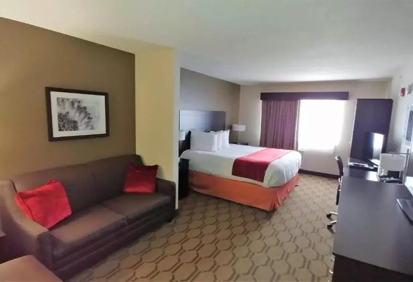 キングサイズベッドのスイートルーム, Best Western Palmyra Inn & Suites