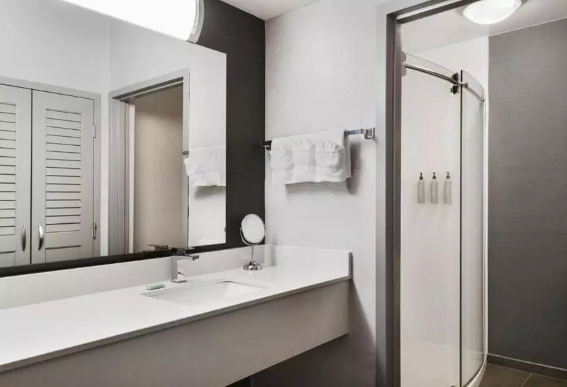 キングサイズベッドのスタンダードルーム, Courtyard By Marriott Burlington