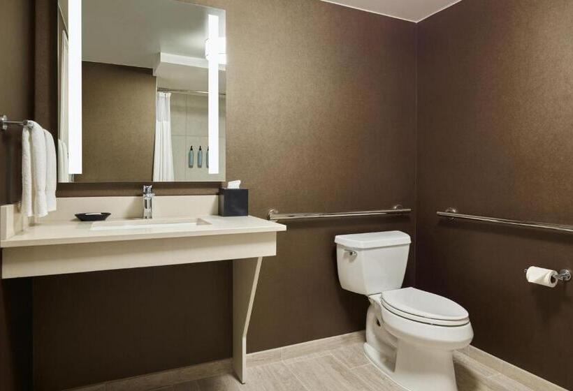 キングサイズベッドのスタンダードルーム, Courtyard By Marriott Los Angeles Pasadena Old Town