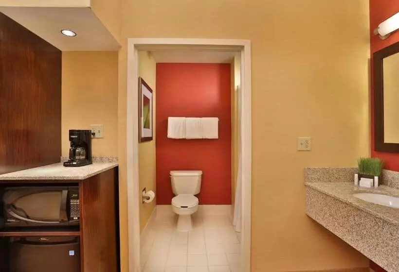 اتاق استاندارد با تخت بزرگ, Courtyard By Marriott Springfield Airport