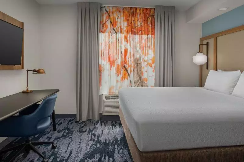 キングサイズベッドのエクゼクティブ, Fairfield Inn & Suites Roanoke Hollins/i81