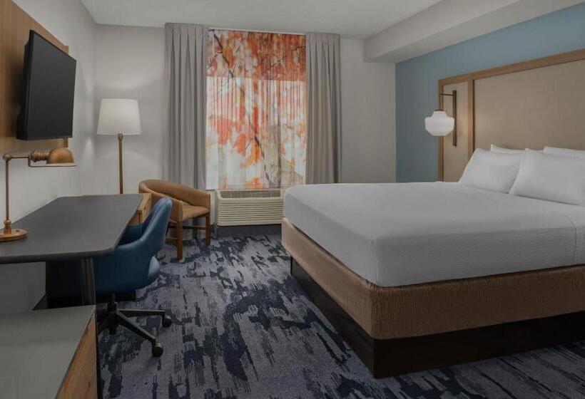 غرفة قياسية سرير كينج, Fairfield Inn & Suites Roanoke Hollins/i81