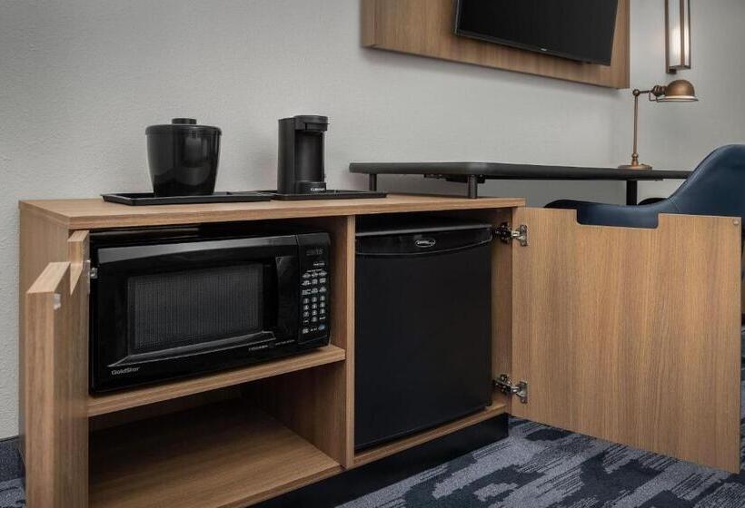 Люкс Executive Кровать Кинг, Fairfield Inn & Suites Roanoke Hollins/i81