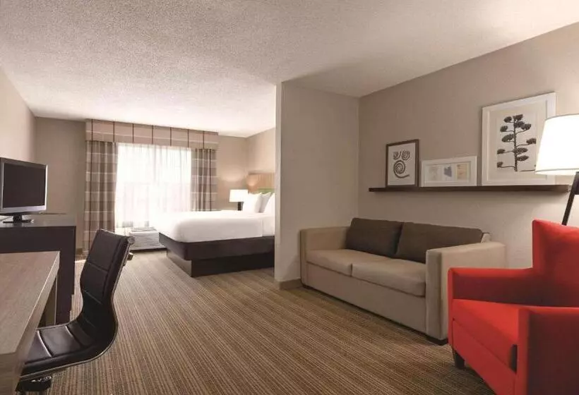 キングサイズベッドのデラックススイート, Country Inn & Suites By Radisson, Georgetown, Ky