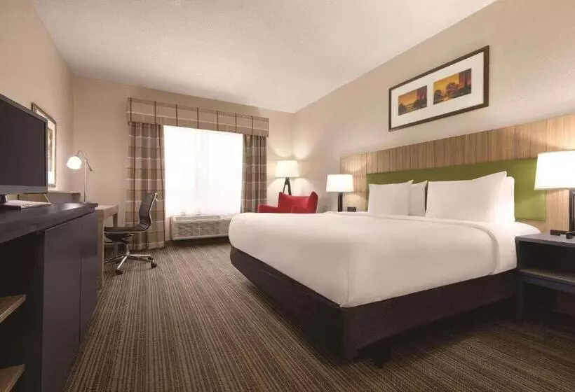 キングサイズベッドのスタンダードルーム, Country Inn & Suites By Radisson, Georgetown, Ky