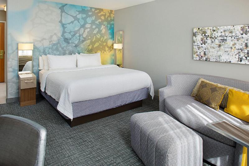 Студио Стандарт Кровать Кинг, Courtyard By Marriott Sacramento Midtown