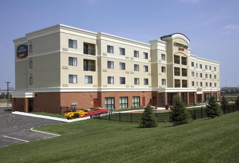 身障者適用スタンダードルーム, Courtyard Daytonuniversity Of Dayton