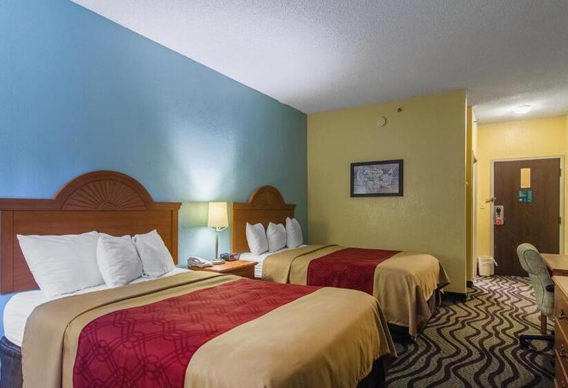 Номер Стандарт 2 Двуспальные Кровати, Econo Lodge Darien