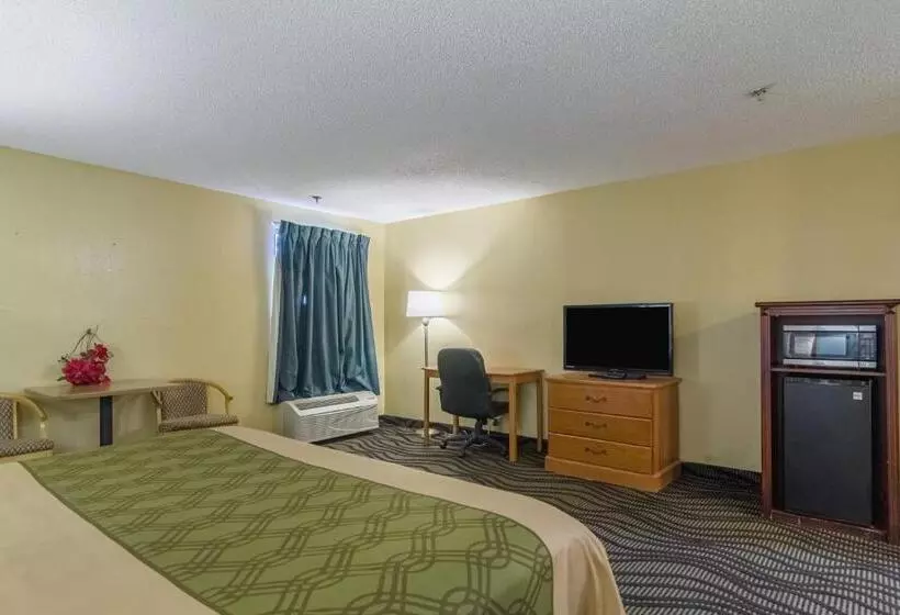 キングサイズベッドのスタンダードルーム, Econo Lodge Darien