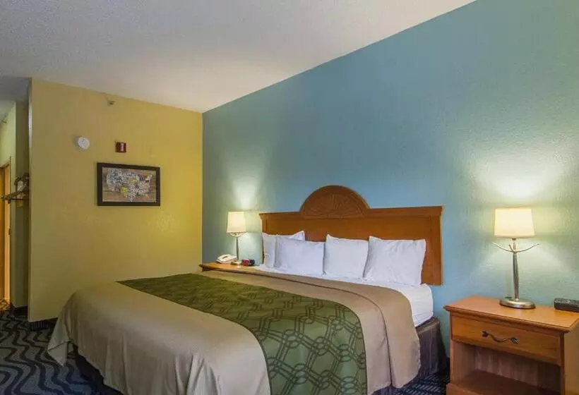 キングサイズベッドのスタンダードルーム, Econo Lodge Darien