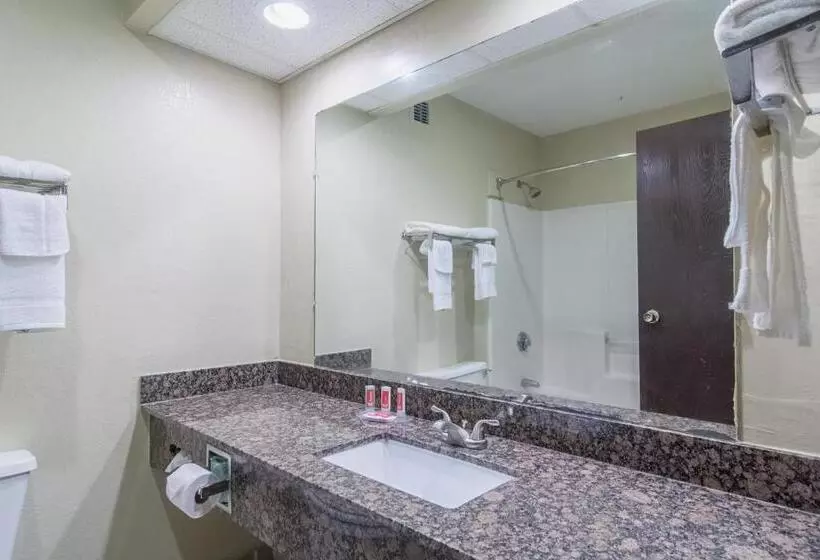 キングサイズベッドのスタンダードルーム, Econo Lodge Darien