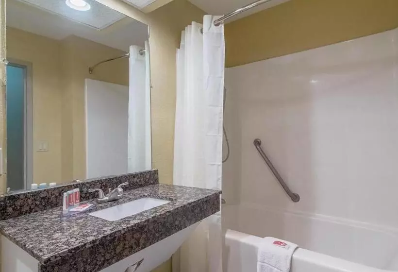 キングサイズベッドのスタンダードルーム, Econo Lodge Darien
