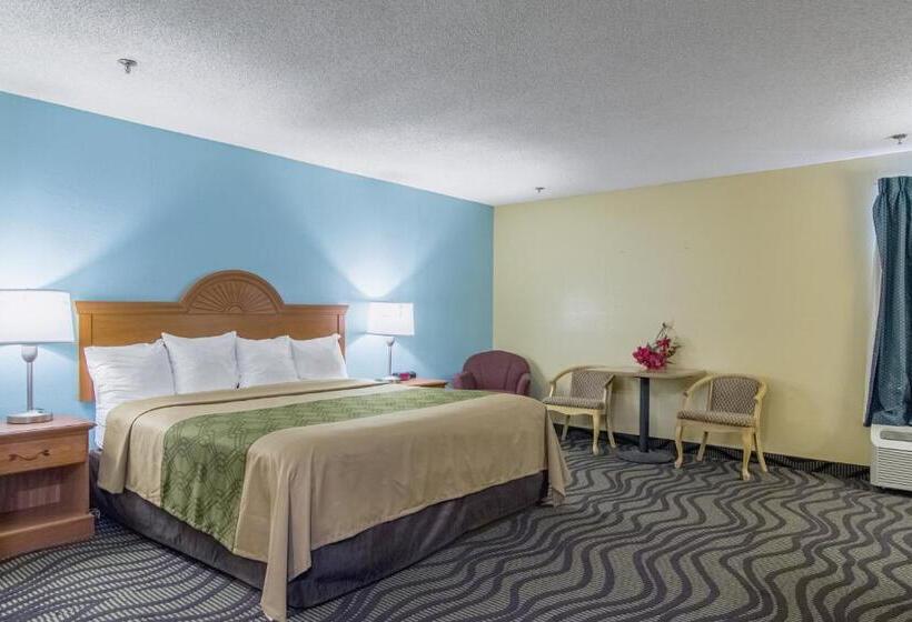غرفة قياسية سرير كينج, Econo Lodge Darien